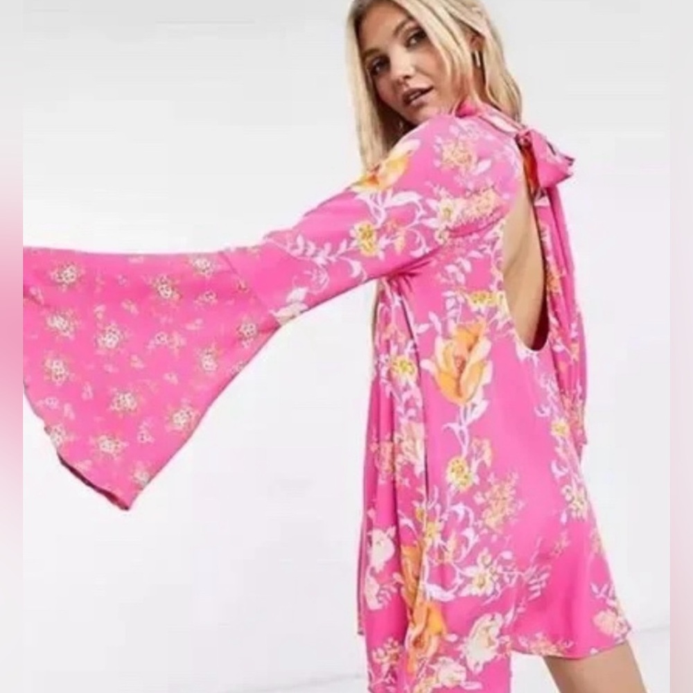 Free People - Tate Tunic in Lollipop Combo - Size Small - Picture 7 of 11